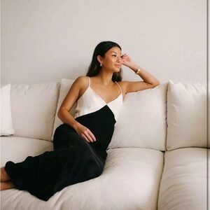 DISSH Black and White Women's Dress